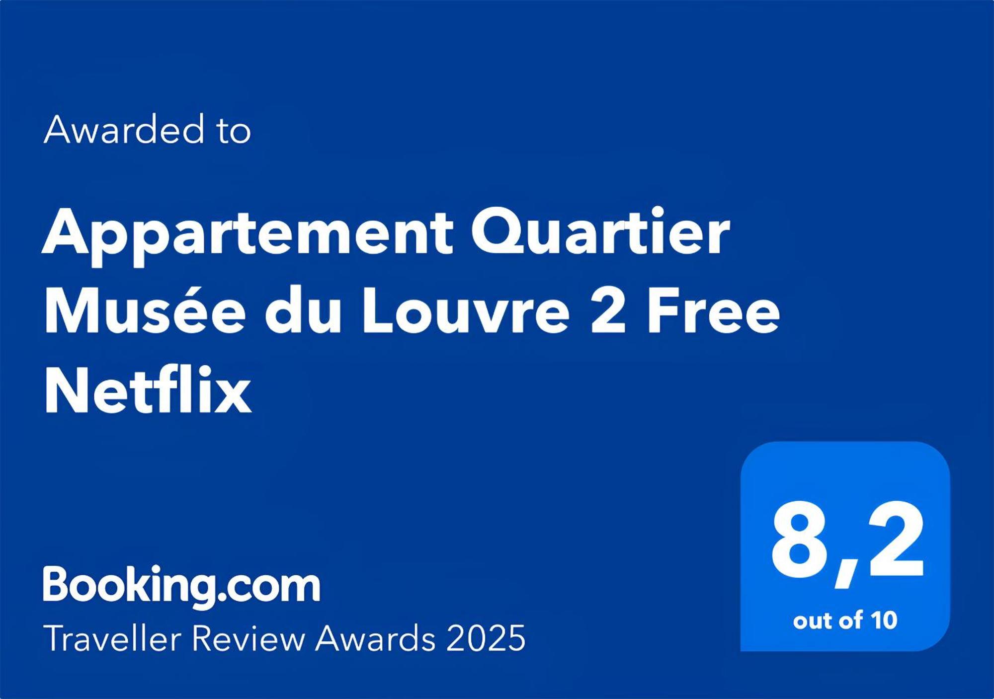 Appartement Quartier Musee Du Louvre 2 Free Netflix Paris Bagian luar foto